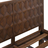 Palermo King Bed in Royal Brown from Home Trends & Design - Luna Furniture