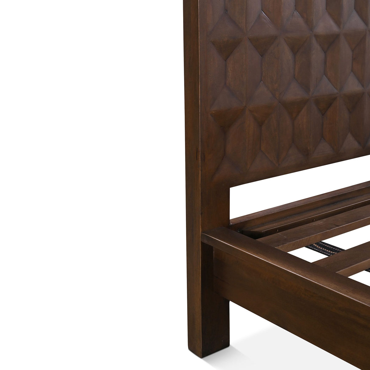 Palermo King Bed in Royal Brown from Home Trends & Design - Luna Furniture