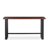 Paso Robles 70" Sofa Back Console Table in Tawny Brown from Home Trends & Design - Luna Furniture
