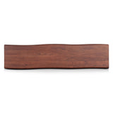 Reed 68" Bench in Light Sequoia with Gunmetal Legs, Set of 2 from Home Trends & Design - Luna Furniture