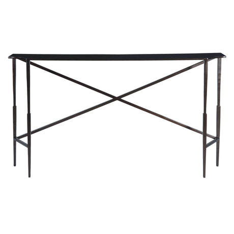 Reno 60" Dark Bronze Console Table from Home Trends & Design - Luna Furniture
