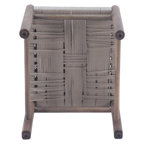 Rio 18" Dining Chair with Rope Seat and Back, Set of 2 from Home Trends & Design - Luna Furniture