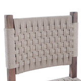 Rio 18" Dining Chair with Rope Seat and Back, Set of 2 from Home Trends & Design - Luna Furniture