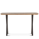 Rapallo 52" Console Table in Natural Mango Wood from Home Trends & Design - Luna Furniture