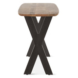 Rapallo 52" Console Table in Natural Mango Wood from Home Trends & Design - Luna Furniture
