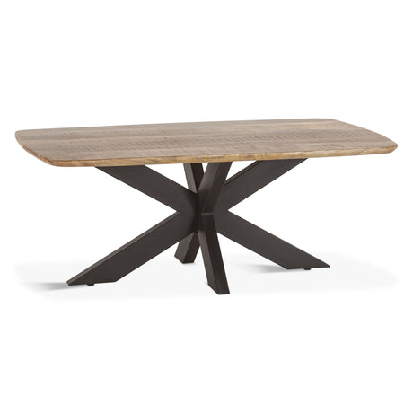Rapallo 46" Coffee Table in Natural Mango Wood from Home Trends & Design - Luna Furniture