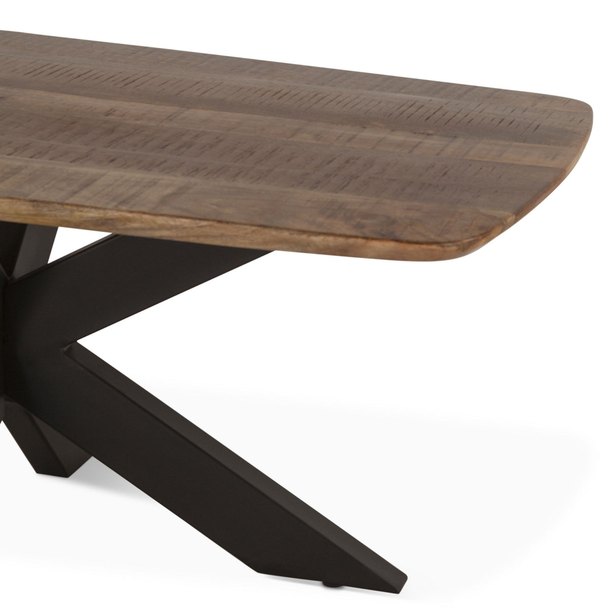 Rapallo 46" Coffee Table in Natural Mango Wood from Home Trends & Design - Luna Furniture