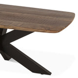 Rapallo 46" Coffee Table in Natural Mango Wood from Home Trends & Design - Luna Furniture