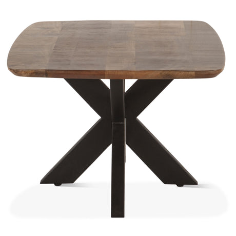 Rapallo 46" Coffee Table in Natural Mango Wood from Home Trends & Design - Luna Furniture