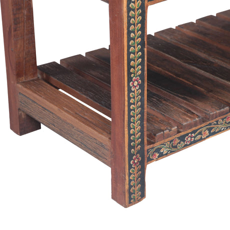 Rustic Roots 47" Hand Painted Console Table with Three Drawers from Home Trends & Design - Luna Furniture