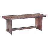 Rustic Roots 48" Hand Painted Bench