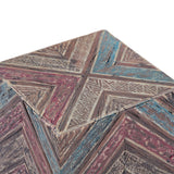 Rustic Roots 12" Hand Painted Drum Side Table from Home Trends & Design - Luna Furniture