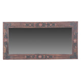 Rustic Roots 79" Hand Painted Mirror from Home Trends & Design - Luna Furniture