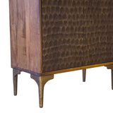 Santa Cruz 34" Bookshelf in Two Tone from Home Trends & Design - Luna Furniture