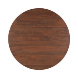 Santa Cruz 48" Round Gathering Table in Two Tone from Home Trends & Design - Luna Furniture