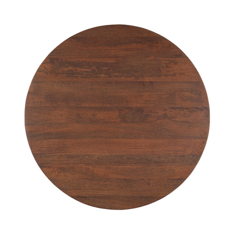 Santa Cruz 48" Round Gathering Table in Two Tone from Home Trends & Design - Luna Furniture