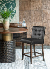 Santa Cruz 48" Round Gathering Table in Two Tone from Home Trends & Design - Luna Furniture