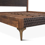 Santa Cruz King Bed in Two Tone from Home Trends & Design - Luna Furniture