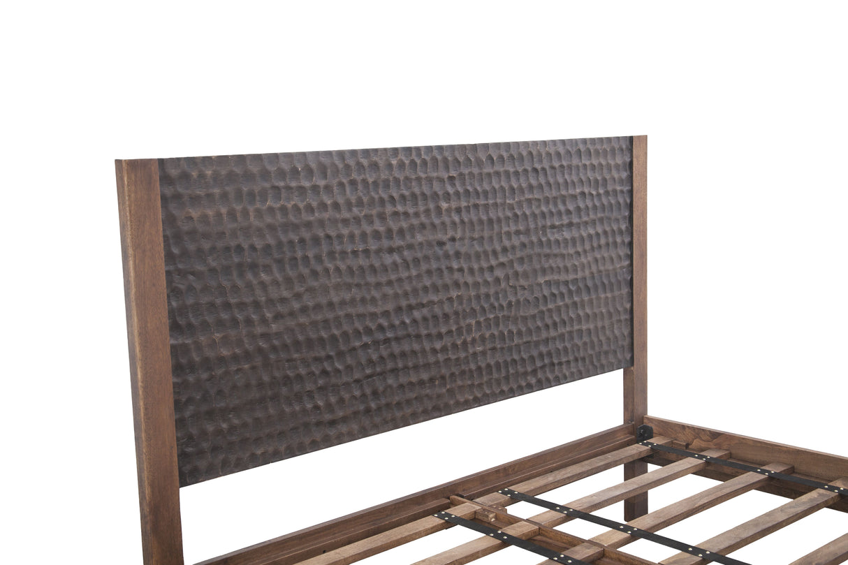 Santa Cruz King Bed in Two Tone from Home Trends & Design - Luna Furniture