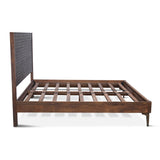 Santa Cruz King Bed in Two Tone from Home Trends & Design - Luna Furniture