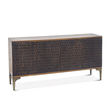 Santa Cruz 66" Sideboard in Two Tone from Home Trends & Design - Luna Furniture