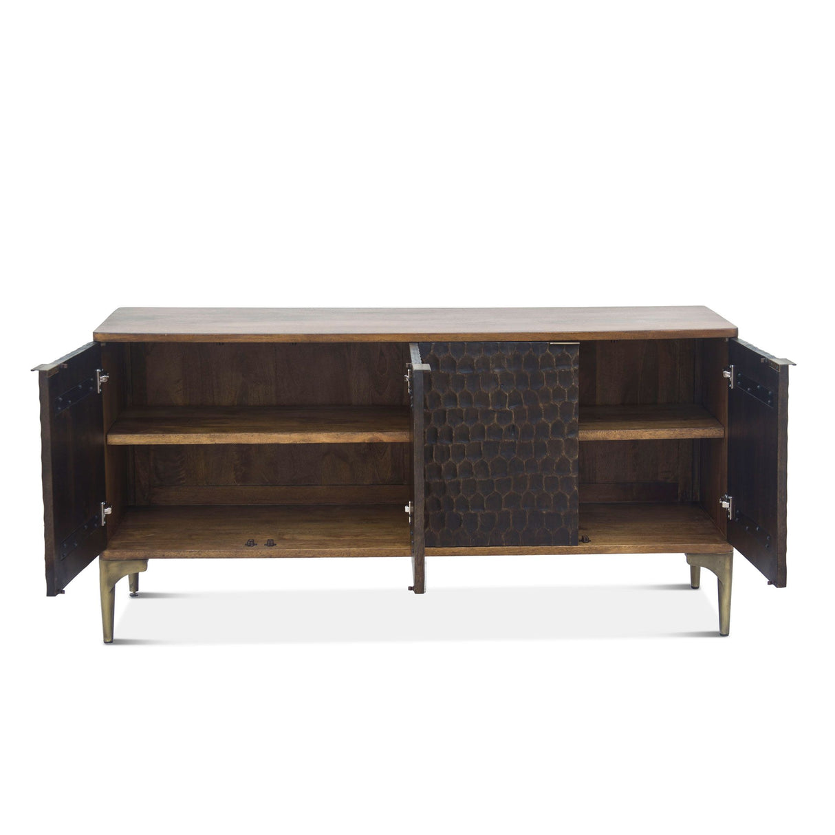 Santa Cruz 66" Sideboard in Two Tone from Home Trends & Design - Luna Furniture