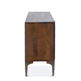 Santa Cruz 66" Sideboard in Two Tone from Home Trends & Design - Luna Furniture