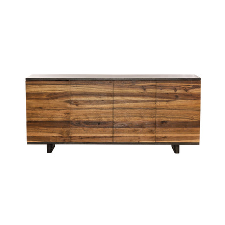 Santa Fe 72" Four Door Sideboard in Natural Saal Wood from Home Trends & Design - Luna Furniture