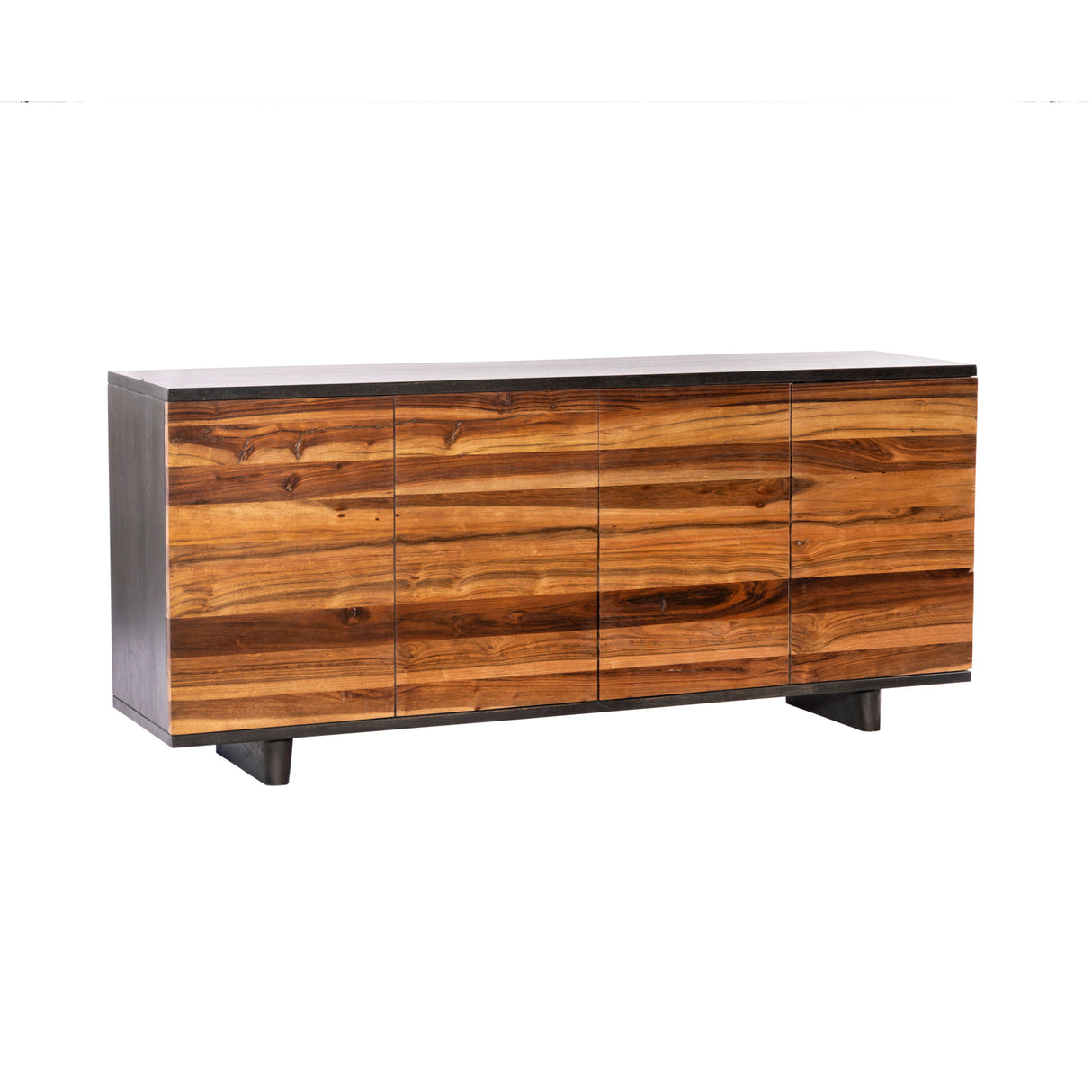 Santa Fe 72" Four Door Sideboard in Natural Saal Wood from Home Trends & Design - Luna Furniture