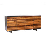 Santa Fe 72" Four Door Sideboard in Natural Saal Wood from Home Trends & Design - Luna Furniture