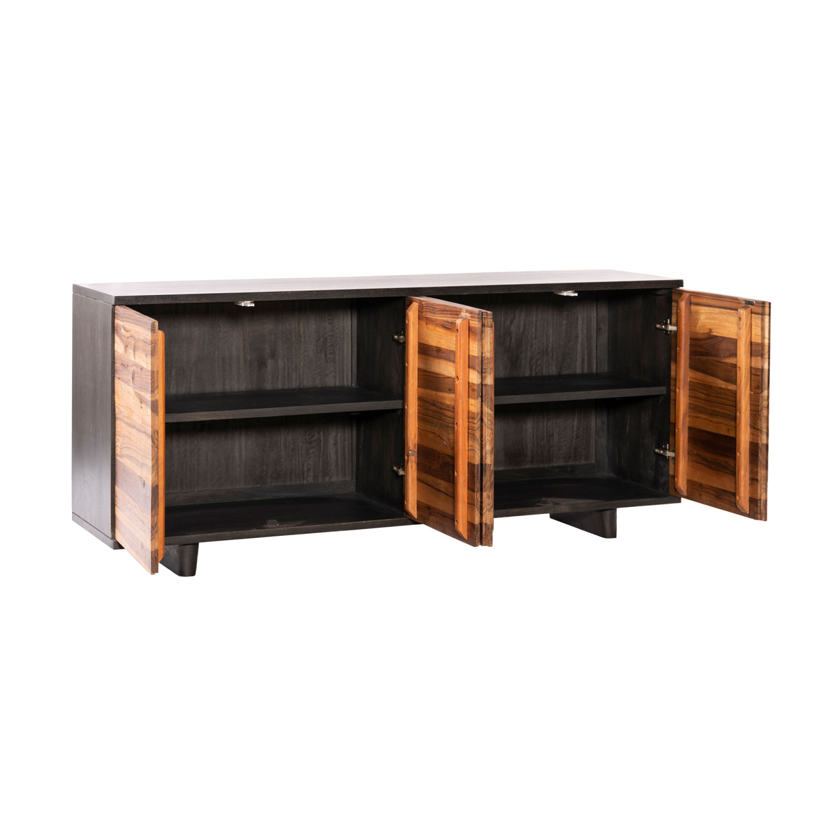 Santa Fe 72" Four Door Sideboard in Natural Saal Wood from Home Trends & Design - Luna Furniture