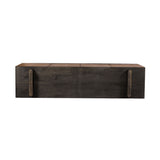 Santa Fe 72" Four Door Sideboard in Natural Saal Wood from Home Trends & Design - Luna Furniture
