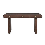 San Juan Royal Brown 59" Office Desk from Home Trends & Design - Luna Furniture