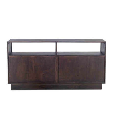 San Marino 64" Dresser in Raw Walnut and Ebony from Home Trends & Design - Luna Furniture