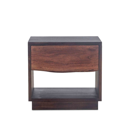 San Marino 24" Nightstand in Raw Walnut from Home Trends & Design - Luna Furniture