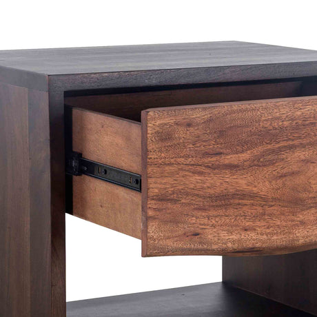 San Marino 24" Nightstand in Raw Walnut from Home Trends & Design - Luna Furniture