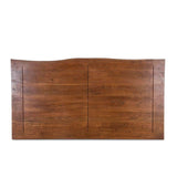 San Marino Queen Bed in Raw Walnut from Home Trends & Design - Luna Furniture