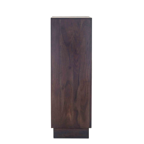 San Marino 34" Wide Tall Chest in Raw Walnut from Home Trends & Design - Luna Furniture