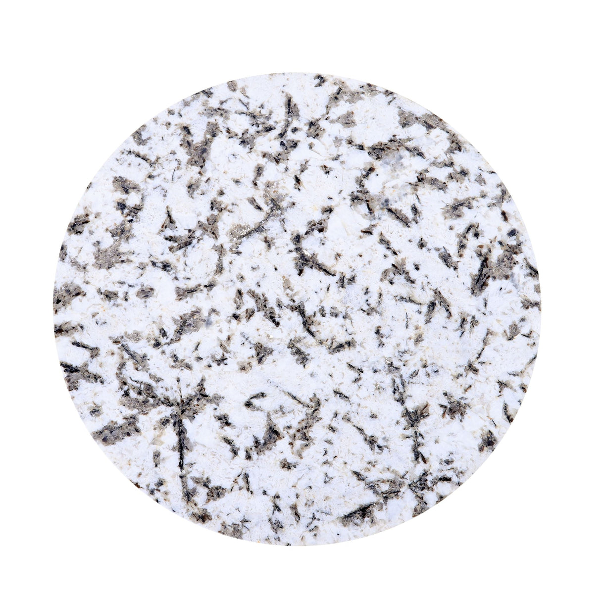 Sperre 18" Accent Table with Alaska White Marble from Home Trends & Design - Luna Furniture