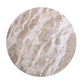 Sperre 18" Accent Table with Capri Beige Marble from Home Trends & Design - Luna Furniture