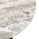 Sperre 18" Accent Table with Fancy Brown Marble from Home Trends & Design - Luna Furniture