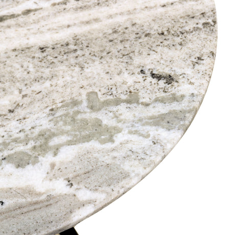 Sperre 18" Accent Table with Fancy Brown Marble from Home Trends & Design - Luna Furniture