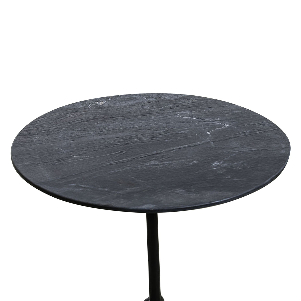 Sperre 18" Accent Table with Lava Marble from Home Trends & Design - Luna Furniture