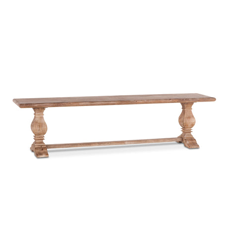 San Rafael 72" Bench in Antique Oak from Home Trends & Design - Luna Furniture