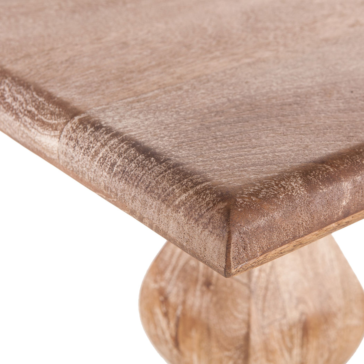 San Rafael 72" Bench in Antique Oak from Home Trends & Design - Luna Furniture