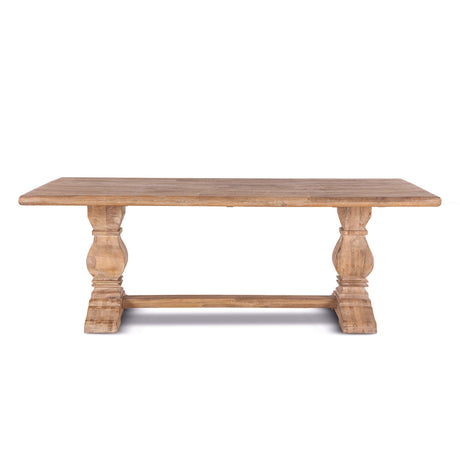 San Rafael 72" Dining Table in Antique Oak from Home Trends & Design - Luna Furniture