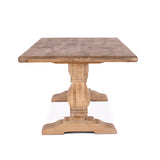 San Rafael 72" Dining Table in Antique Oak from Home Trends & Design - Luna Furniture
