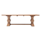 San Rafael 94" Dining Table in Antique Oak from Home Trends & Design - Luna Furniture