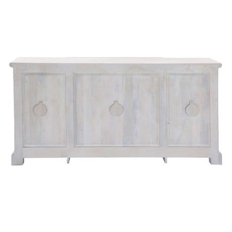 San Rafael 68" Breakfront Sideboard in Heirloom White from Home Trends & Design - Luna Furniture