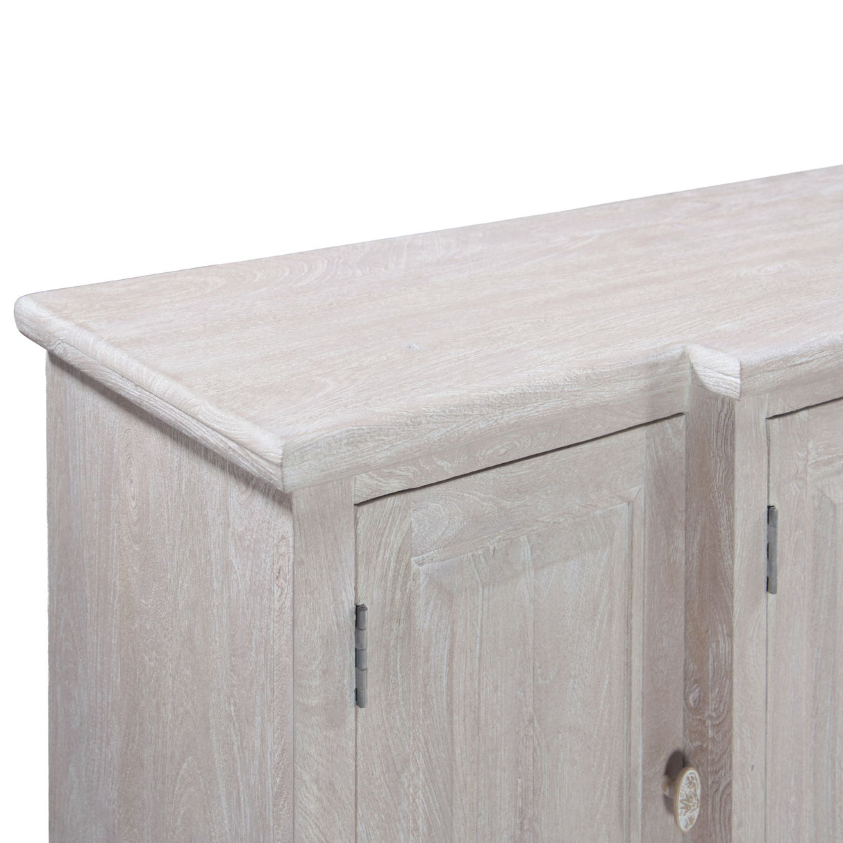 San Rafael 68" Breakfront Sideboard in Heirloom White
